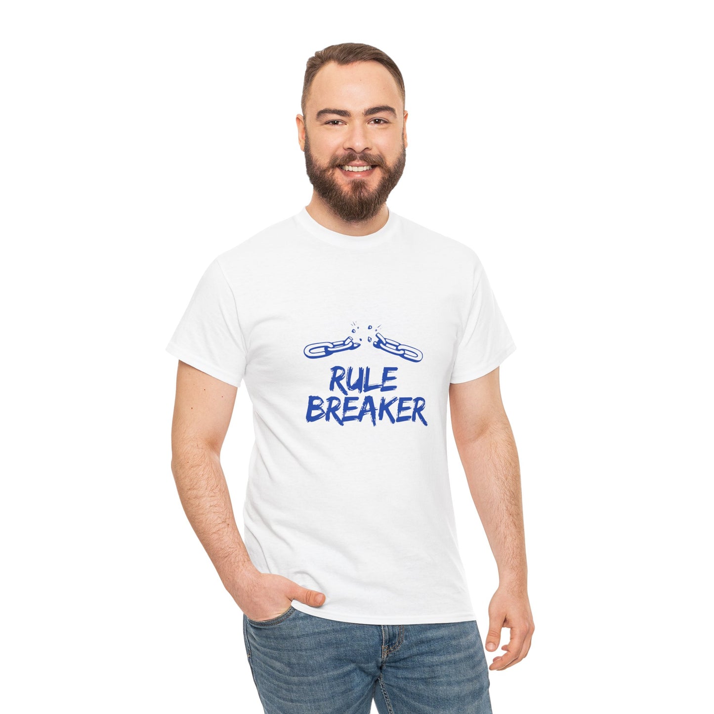 Rule Breaker Premium Unisex Heavy Cotton Tee beach t shirt