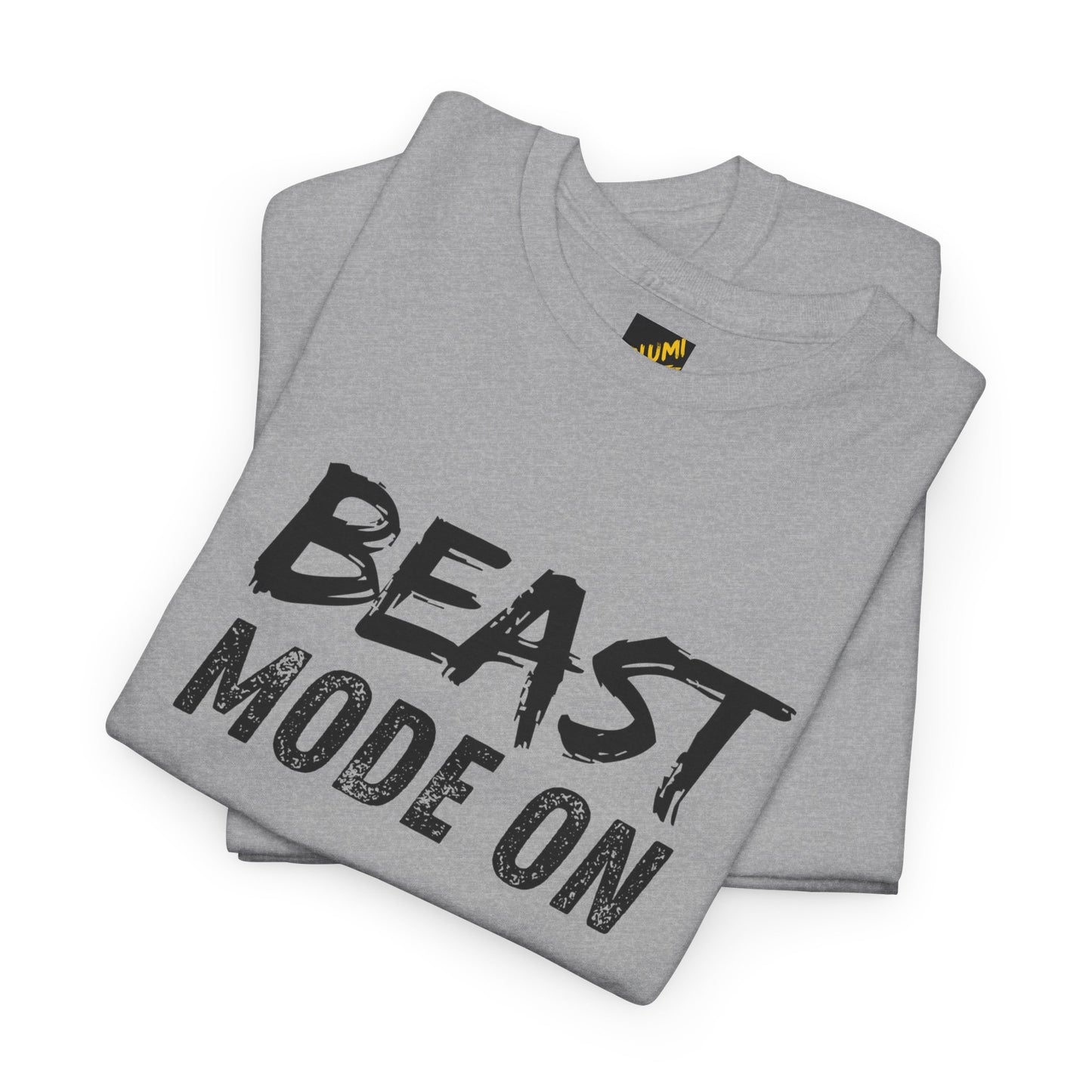 Beast Mode On Premium Men's Heavy Cotton Tee beach t shirt