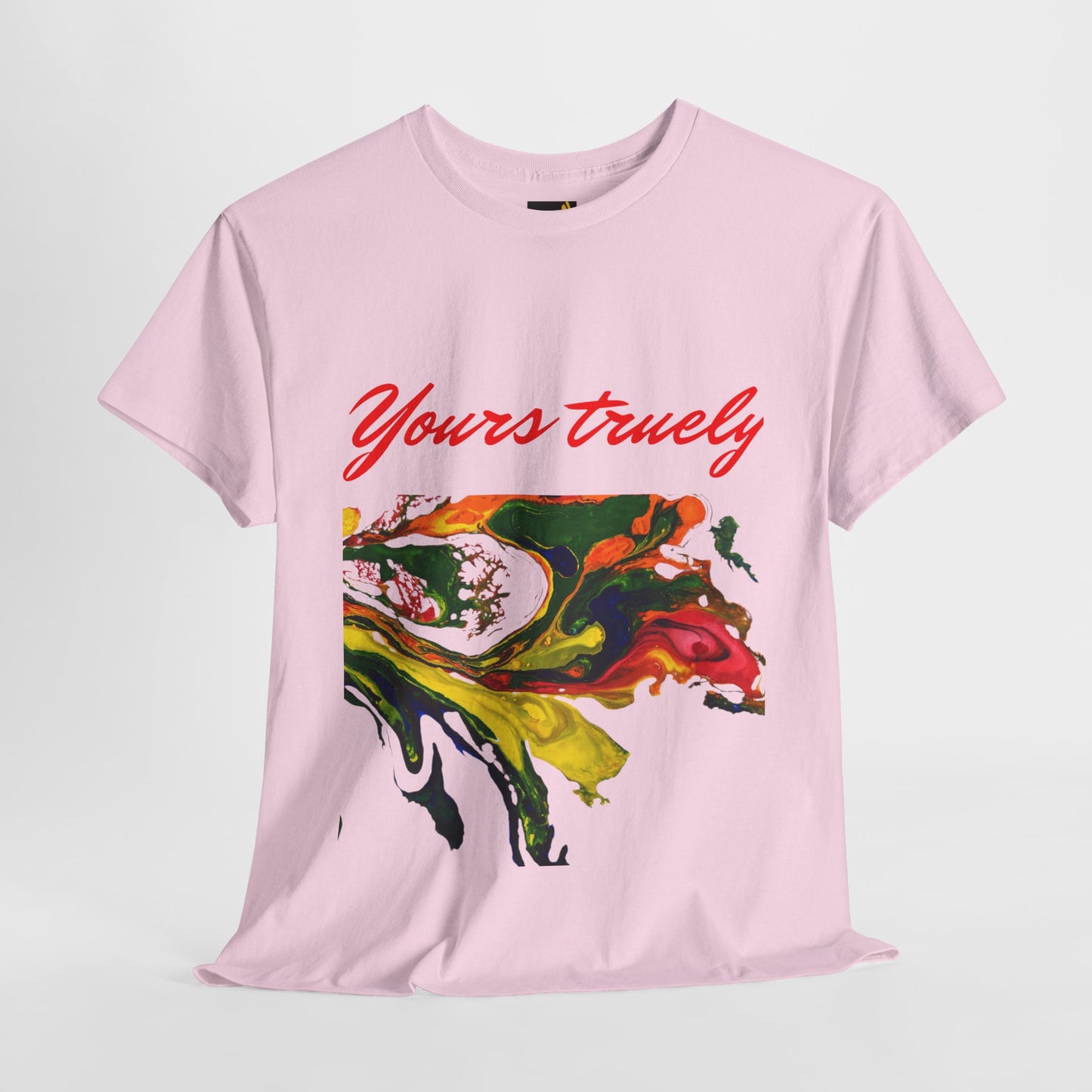 "Yours Truely" – Abstract Art Women’s Tee