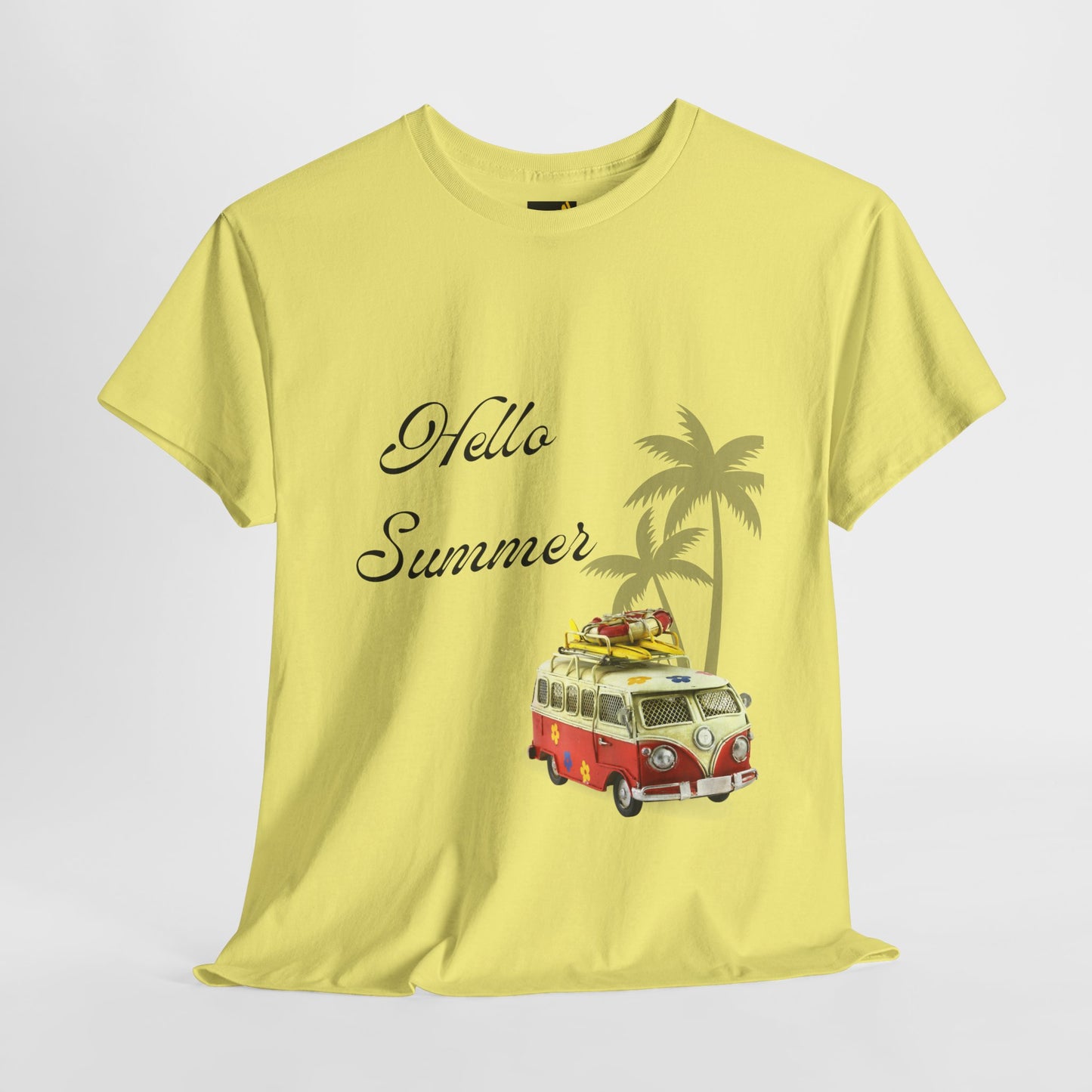 Hello Summer Unisex Heavy Cotton Tee