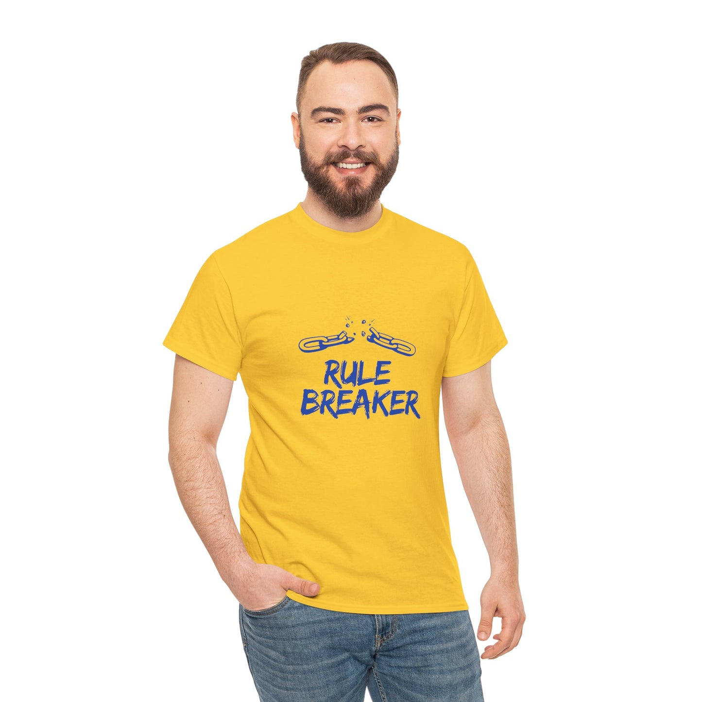 Rule Breaker Premium Unisex Heavy Cotton Tee beach t shirt