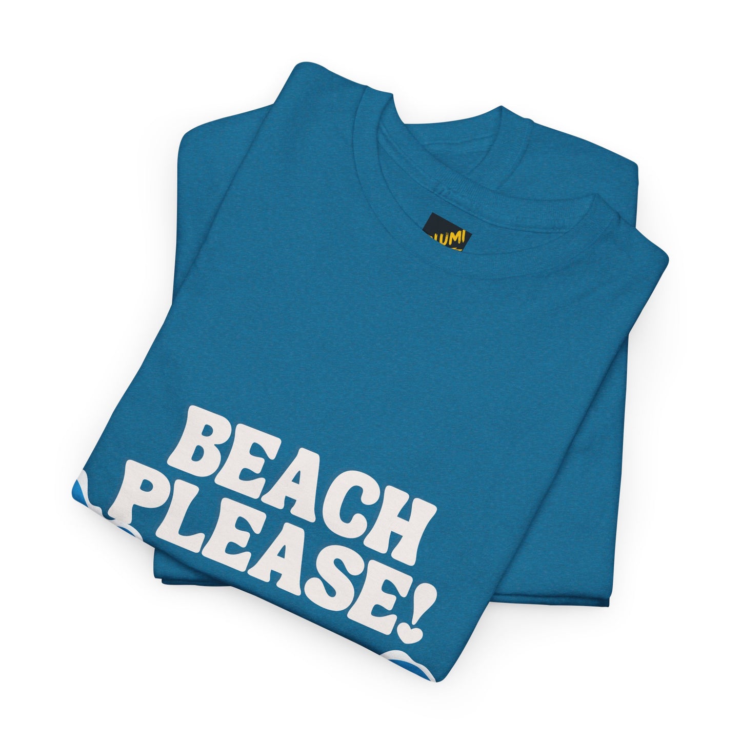 Beach Please Unisex Heavy Cotton Tee beach t shirt
