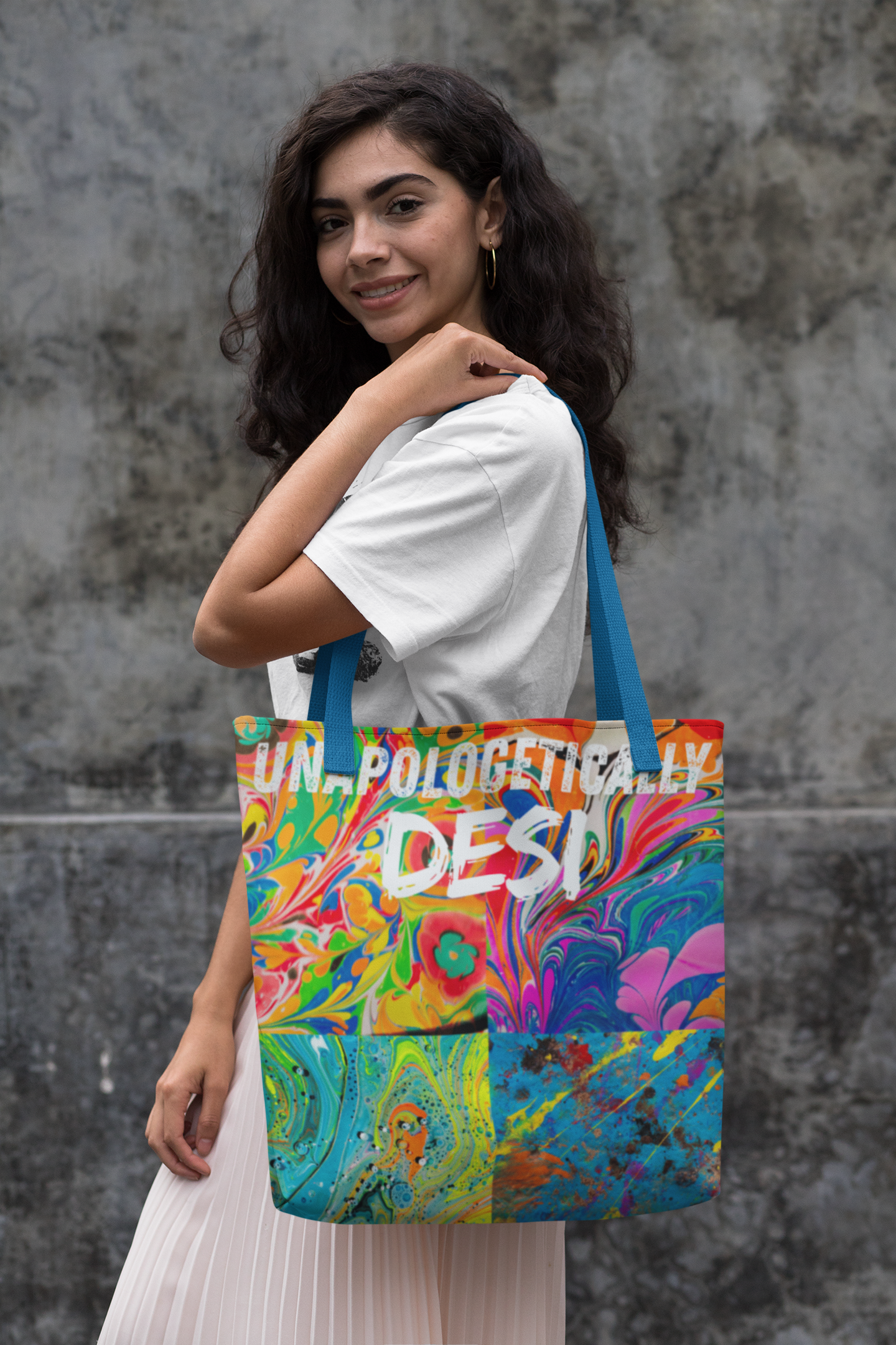 Unapologetically Desi: Bold Art Tote