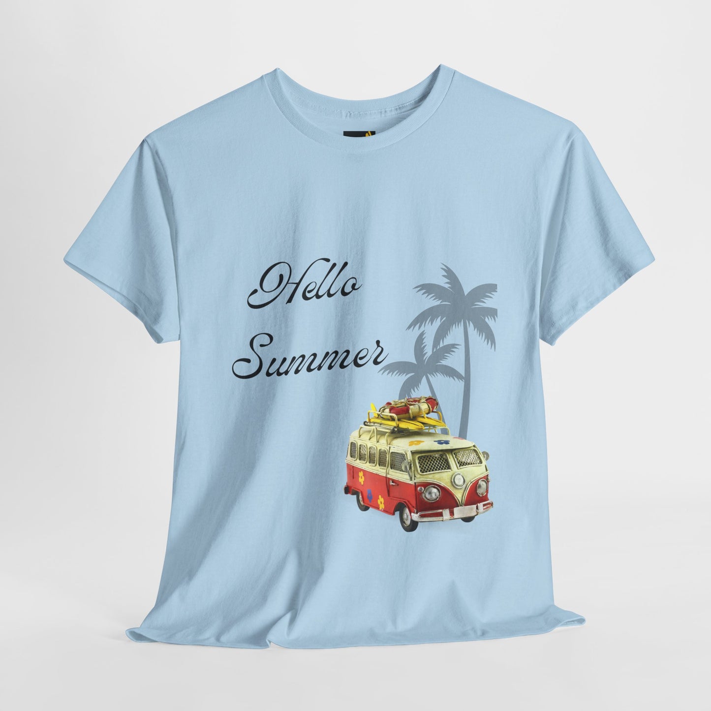 Hello Summer Unisex Heavy Cotton Tee