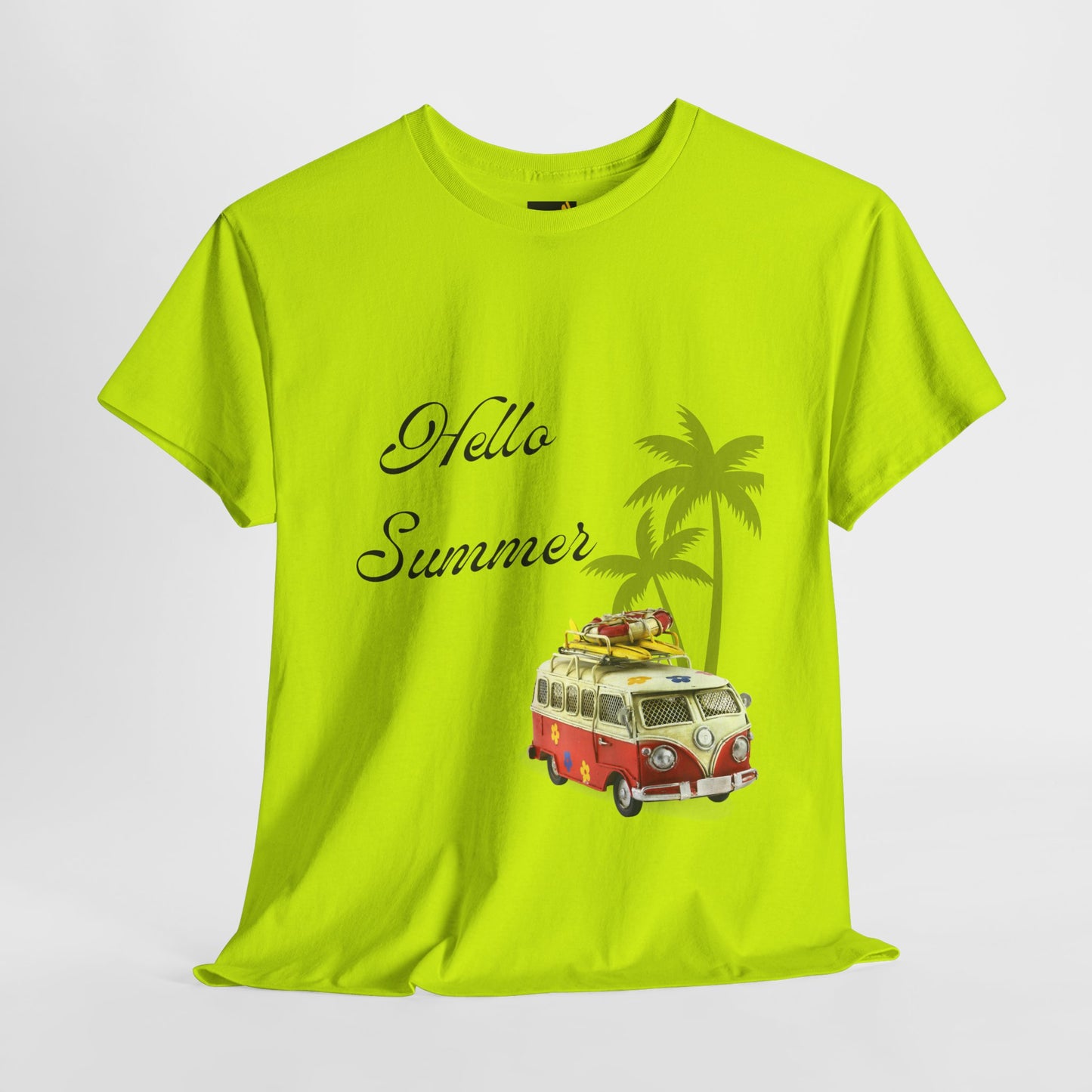 Hello Summer Unisex Heavy Cotton Tee